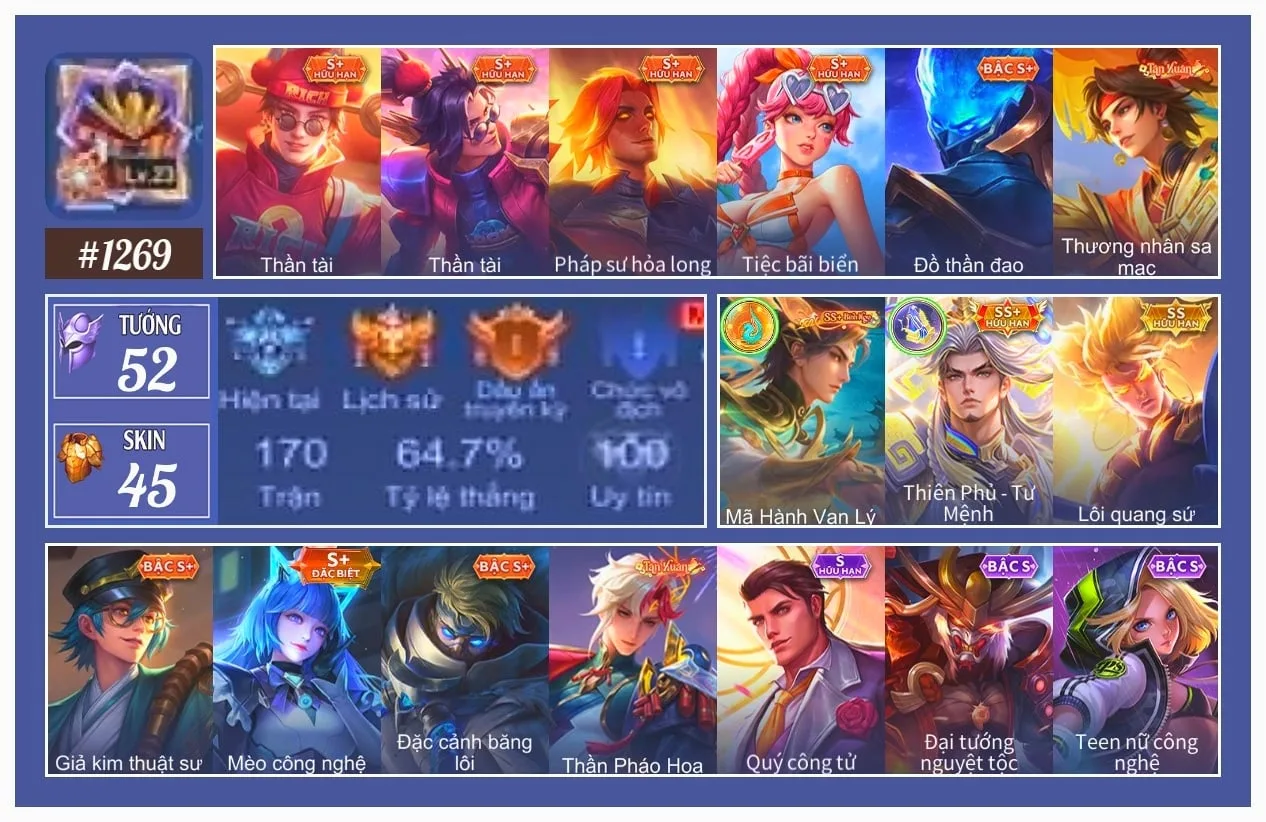 Acc Liên Quân Mobile #69