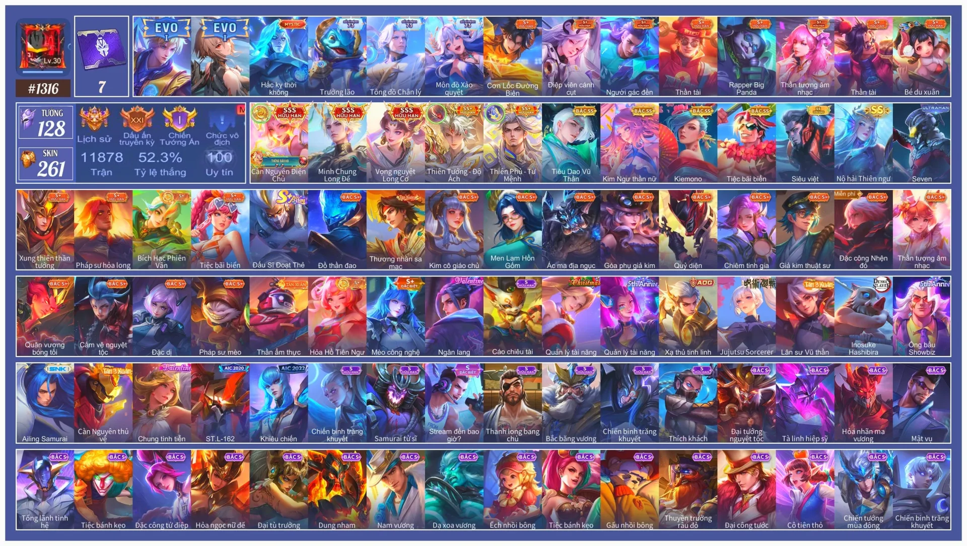 Acc Liên Quân Mobile #73