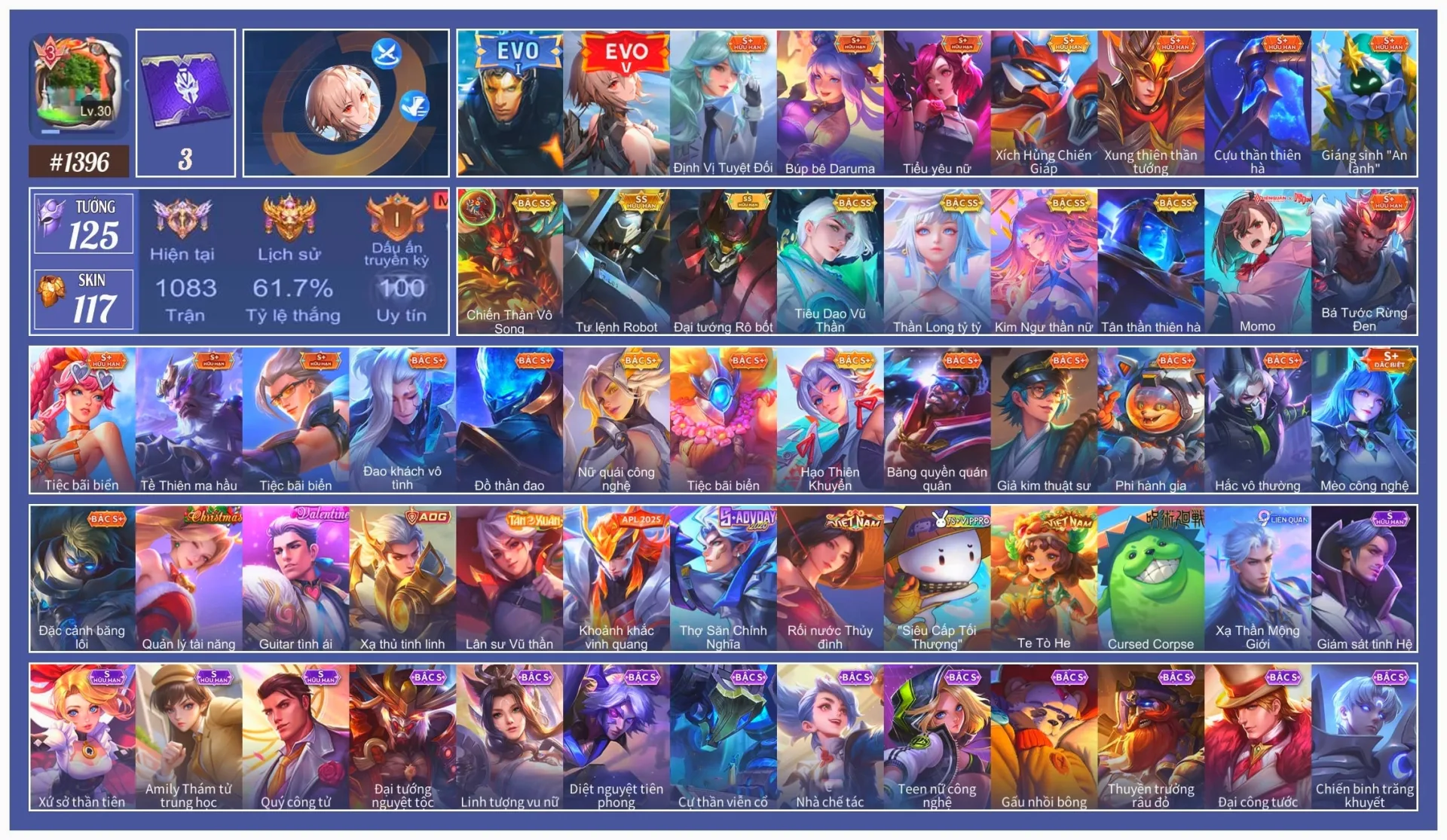 Acc Liên Quân Mobile #85